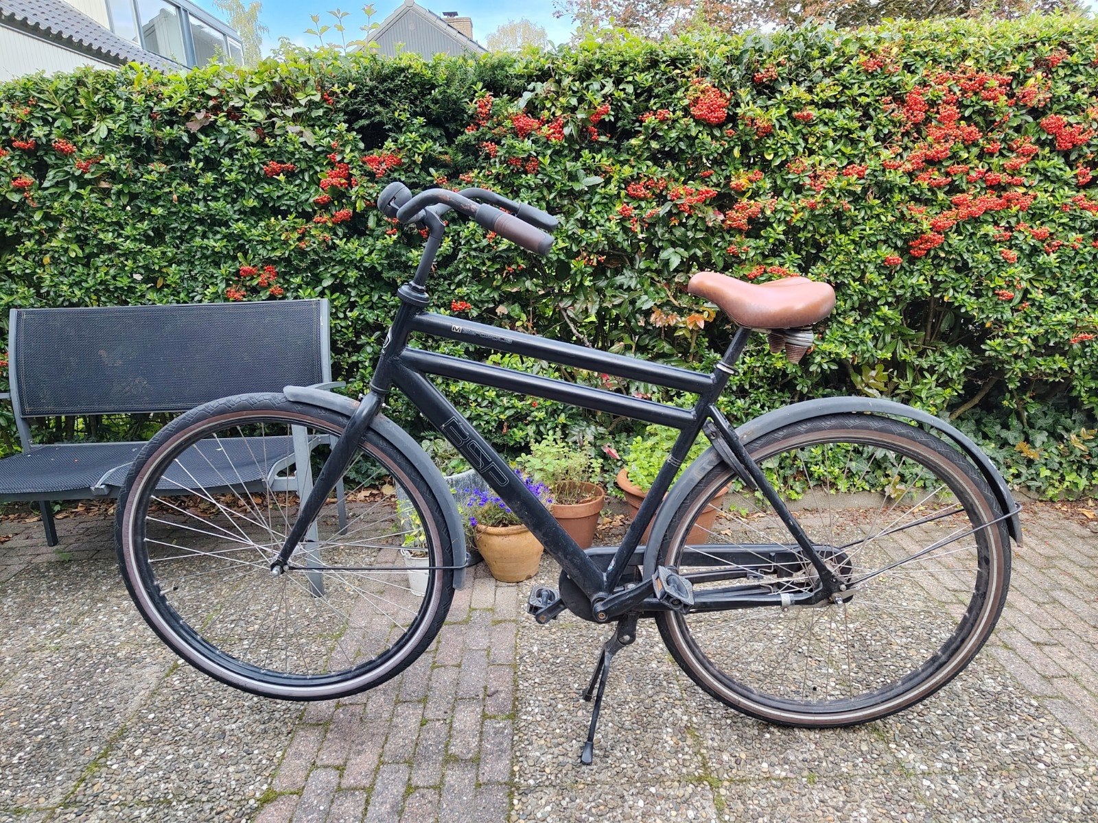 Zwarte BSP fiets