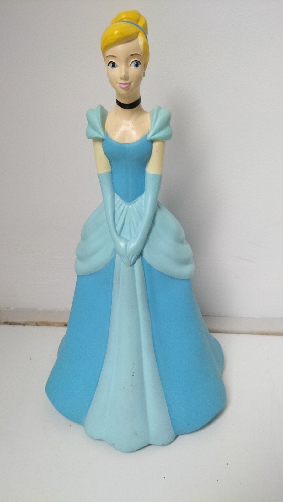 Disney Assepoester beeldje poppetje verlichting nachtlamp, Ophalen of Verzenden, Assepoester of Belle, Zo goed als nieuw, Beeldje of Figuurtje
