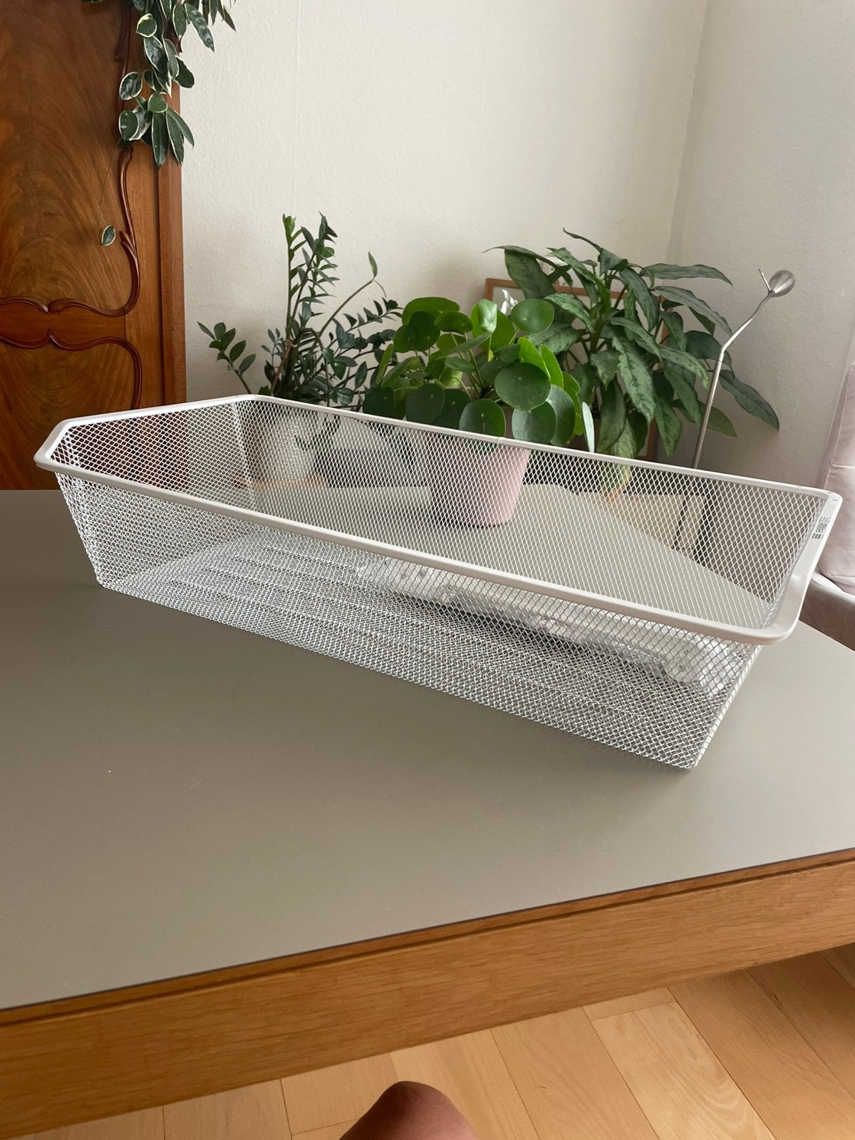 Ikea Komplement fijndraadmand lade - wit 75cm x 35cm, Ophalen, Zo goed als nieuw