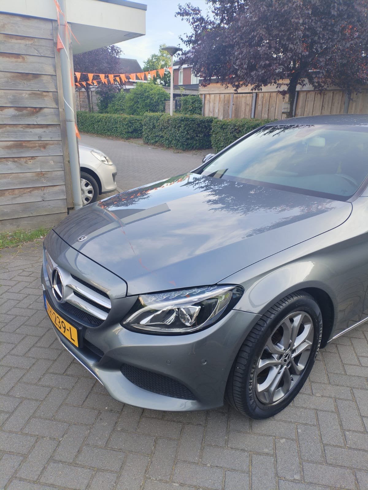 Mercedes-Benz C klasse 180 CDI Business Solution 2019 Grijs, Auto's, Mercedes-Benz, Particulier, C-Klasse, Diesel, C, Sedan, Handgeschakeld