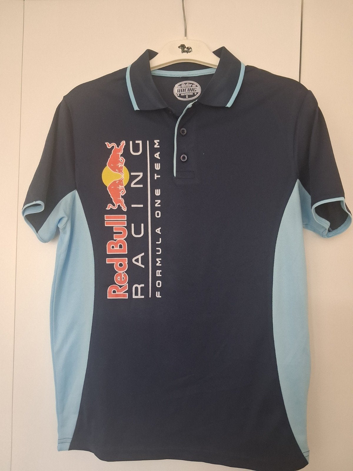 Red Bull Motor Racing Performance Polo Blauw Maat S, Blauw, Ophalen of Verzenden, Zo goed als nieuw, Maat 46 (S) of kleiner