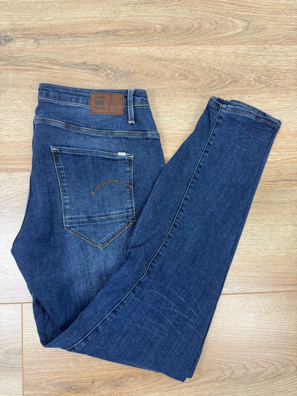 G-Star Raw Jeans Dames Blauw maat W29 L34, Ophalen of Verzenden, Zo goed als nieuw, Blauw, W28 - W29 (confectie 36)