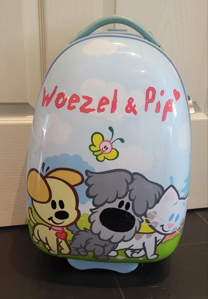 2 leuke kinderkoffers: Woezel & Pip en Efteling, Sieraden, Tassen en Uiterlijk, Koffers, Ophalen