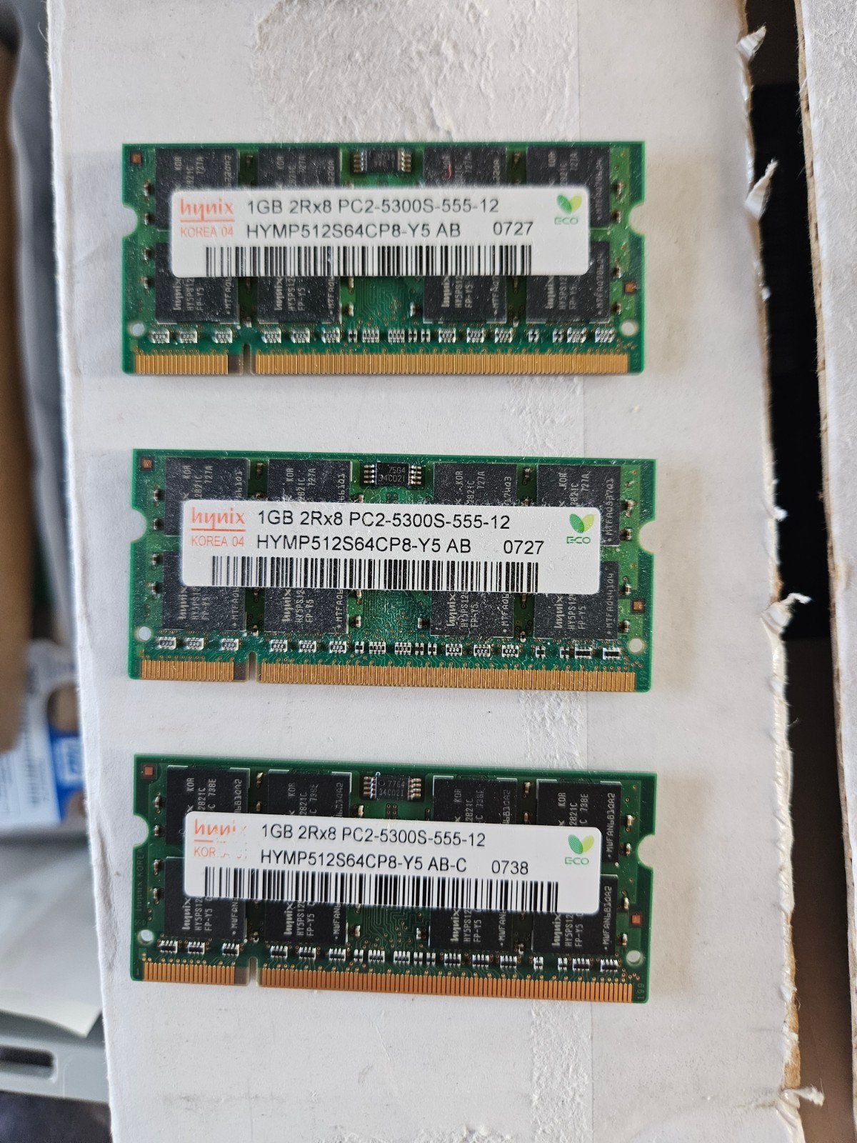 DDR2 Laptop Werkgeheugen - Diverse Capaciteiten, Computers en Software, RAM geheugen, Gebruikt, DDR2, 2 GB, Laptop