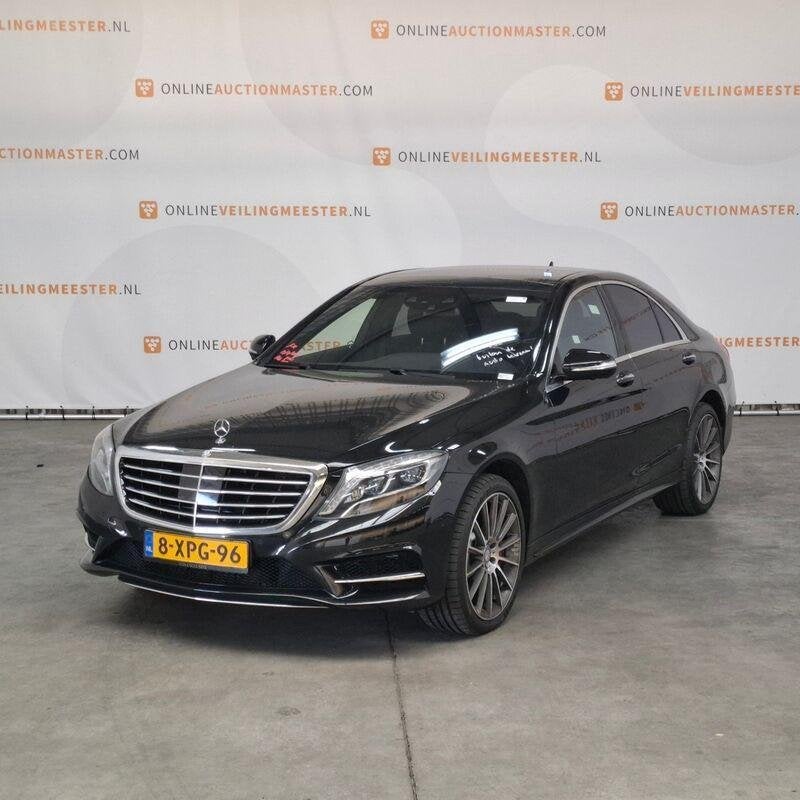 Personenauto, Mercedes-Benz, S-klasse, 500 4Matic Edition 1,, Auto's, Zwart, Bedrijf, Sedan, 455 pk