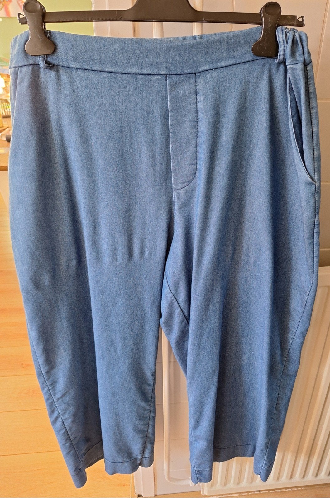 Cassis/Paprika zomerse blauwe spijkerbroek maat 48, Blauw, Overige jeansmaten, Ophalen of Verzenden, Zo goed als nieuw