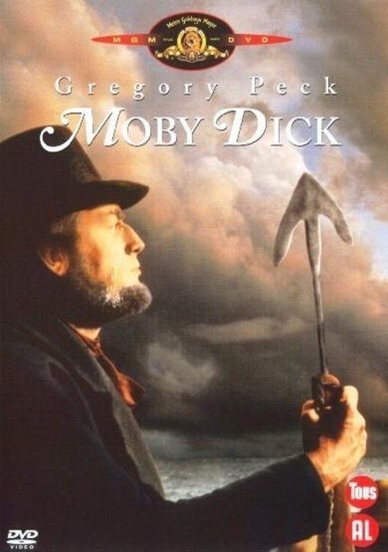 Moby Dick (1956) DVD Gregory Peck Orson Welles CLASSIC, Engels, Alle leeftijden, Nederlands, Drama
