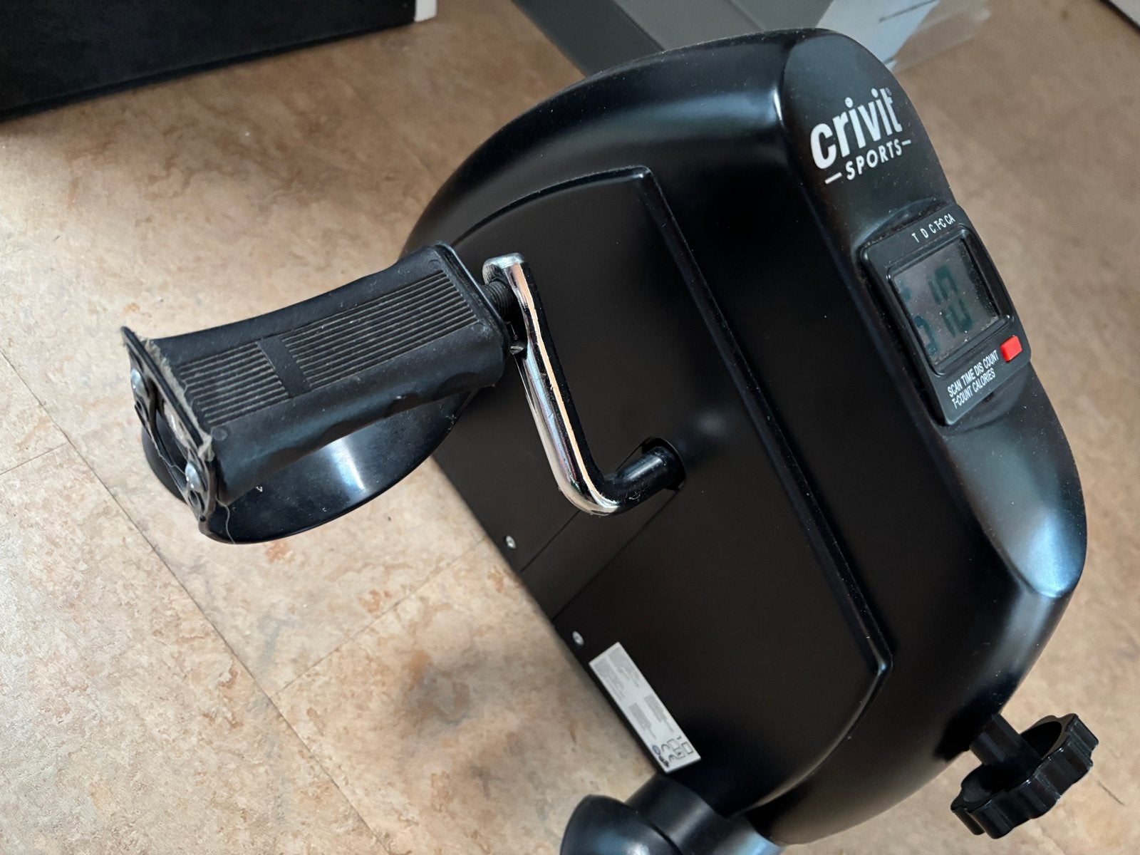 Crivit Sports voetfiets Arm- en Beentrainer 2-in-1, Ophalen, Gebruikt, Armen, Overige typen