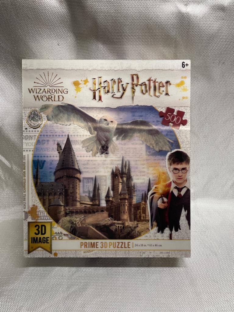 Harry Potter 3D puzzel 500 stukjes - Zweinstein, Hobby en Vrije tijd, Denksport en Puzzels, Ophalen, 500 t/m 1500 stukjes, Nieuw