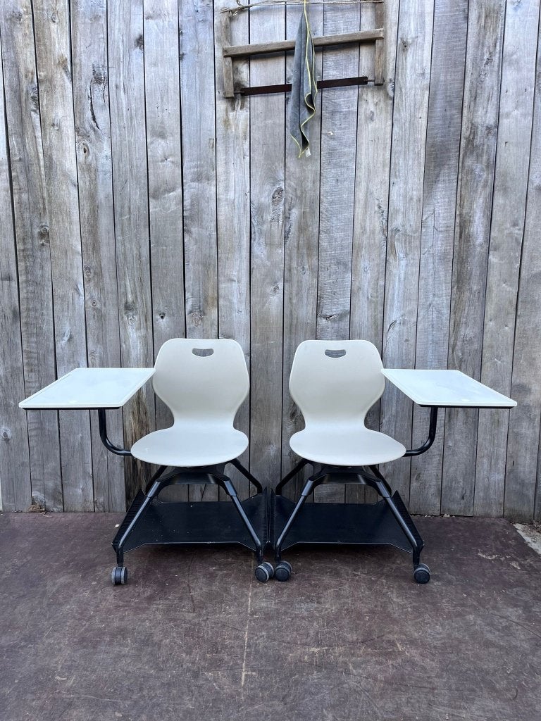 multifunctionele deskchairs ( 24 op voorraad), Gebruikt, Verzenden, Wit, Hout