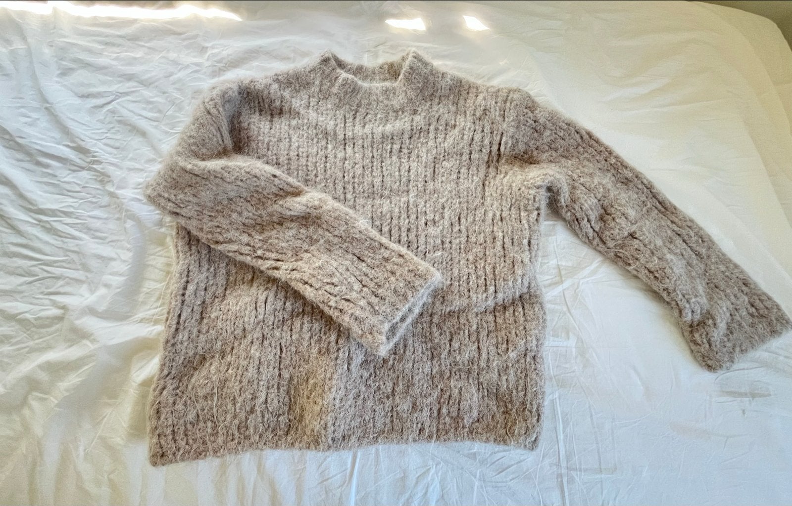 Other Stories alpaca trui, Ophalen of Verzenden, Zo goed als nieuw, Maat 34 (XS) of kleiner, Beige