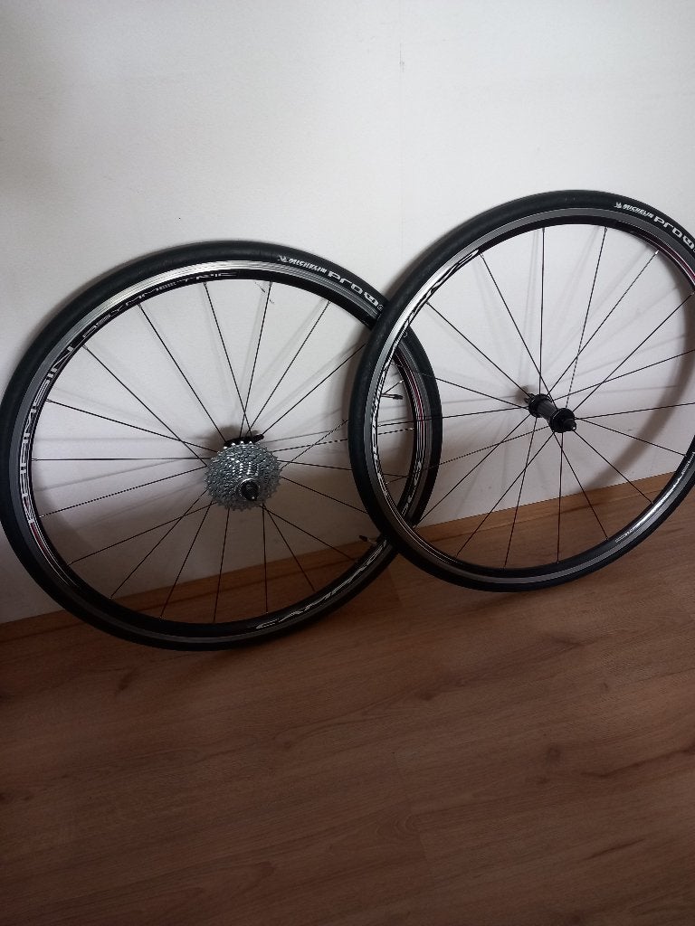 Campagnolo khamsin wielset, Gebruikt, Staal, Racefiets, Ophalen