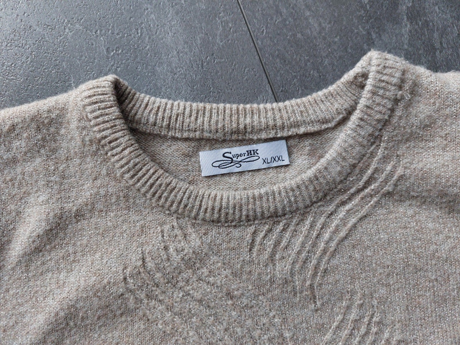 Nieuw Dames trui, Ophalen of Verzenden, Nieuw, Maat 46/48 (XL) of groter, Beige