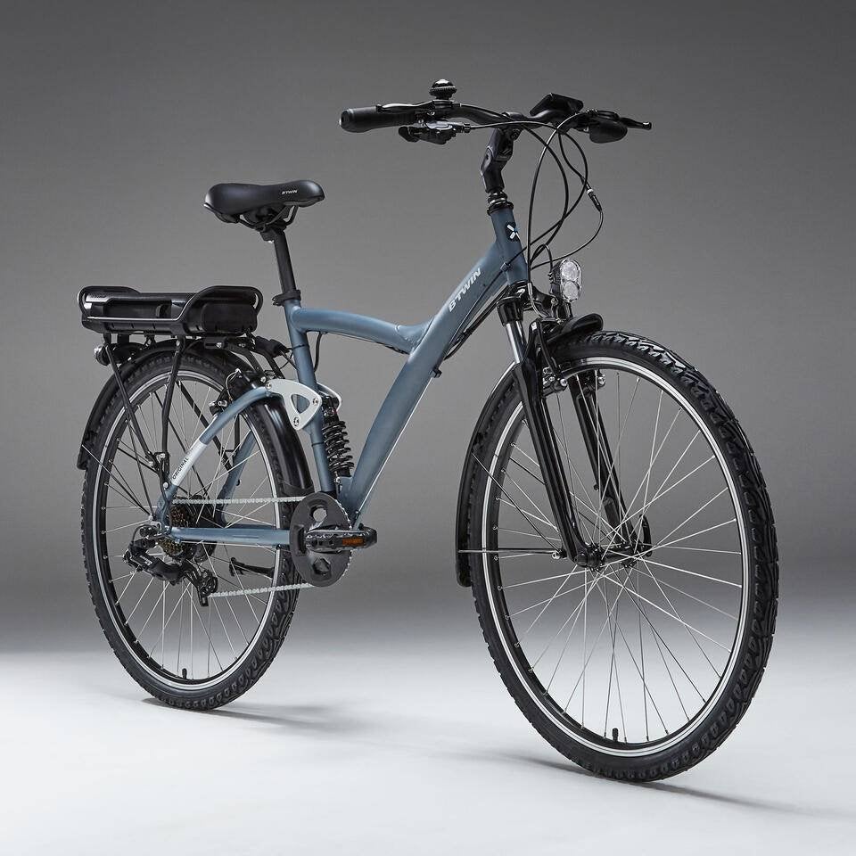 Btwin elektrische fiets, Zo goed als nieuw, 50 km per accu of meer, 55 tot 59 cm, Ophalen