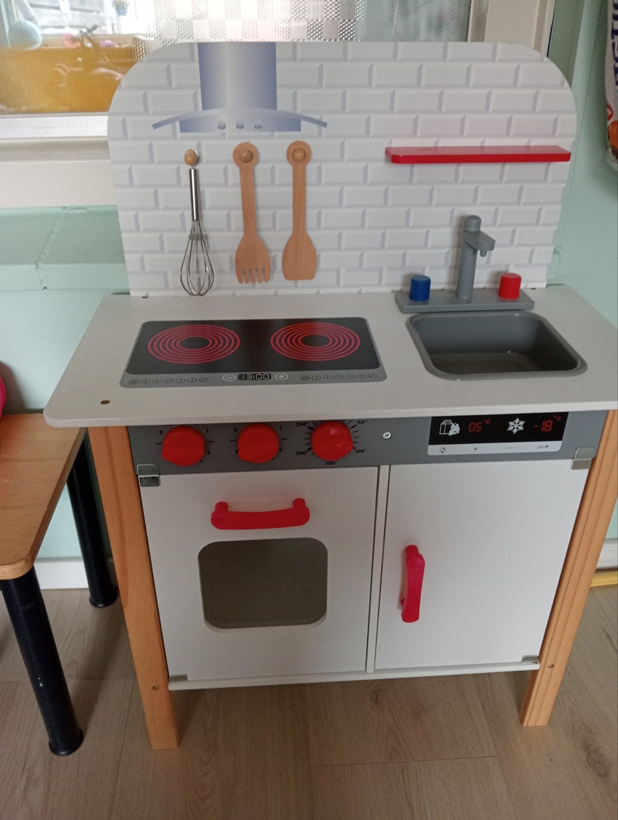 Houten speelkeukentje, Ophalen, Gebruikt, Hout, Speelkeuken