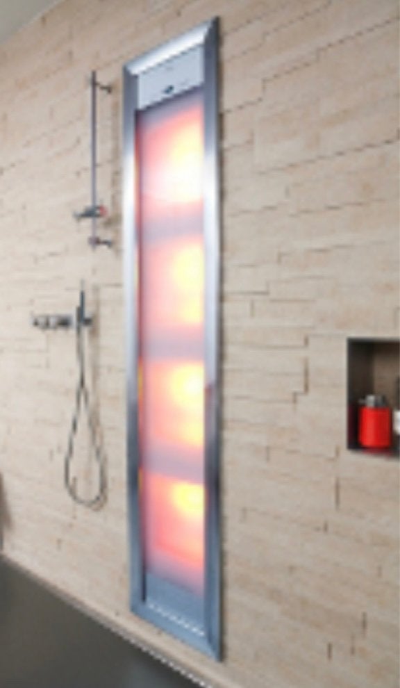 Grote Inbouw sunshower UV + IR, Ophalen, Zo goed als nieuw, Gezichtsbruiner, Minder dan 10 lampen