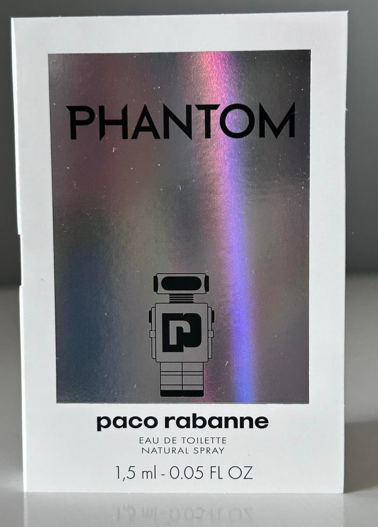 Paco Rabanne - Phantom  Eau de Toilette - 1,5 ml, Sieraden, Tassen en Uiterlijk, Uiterlijk | Parfum, Verzenden, Nieuw