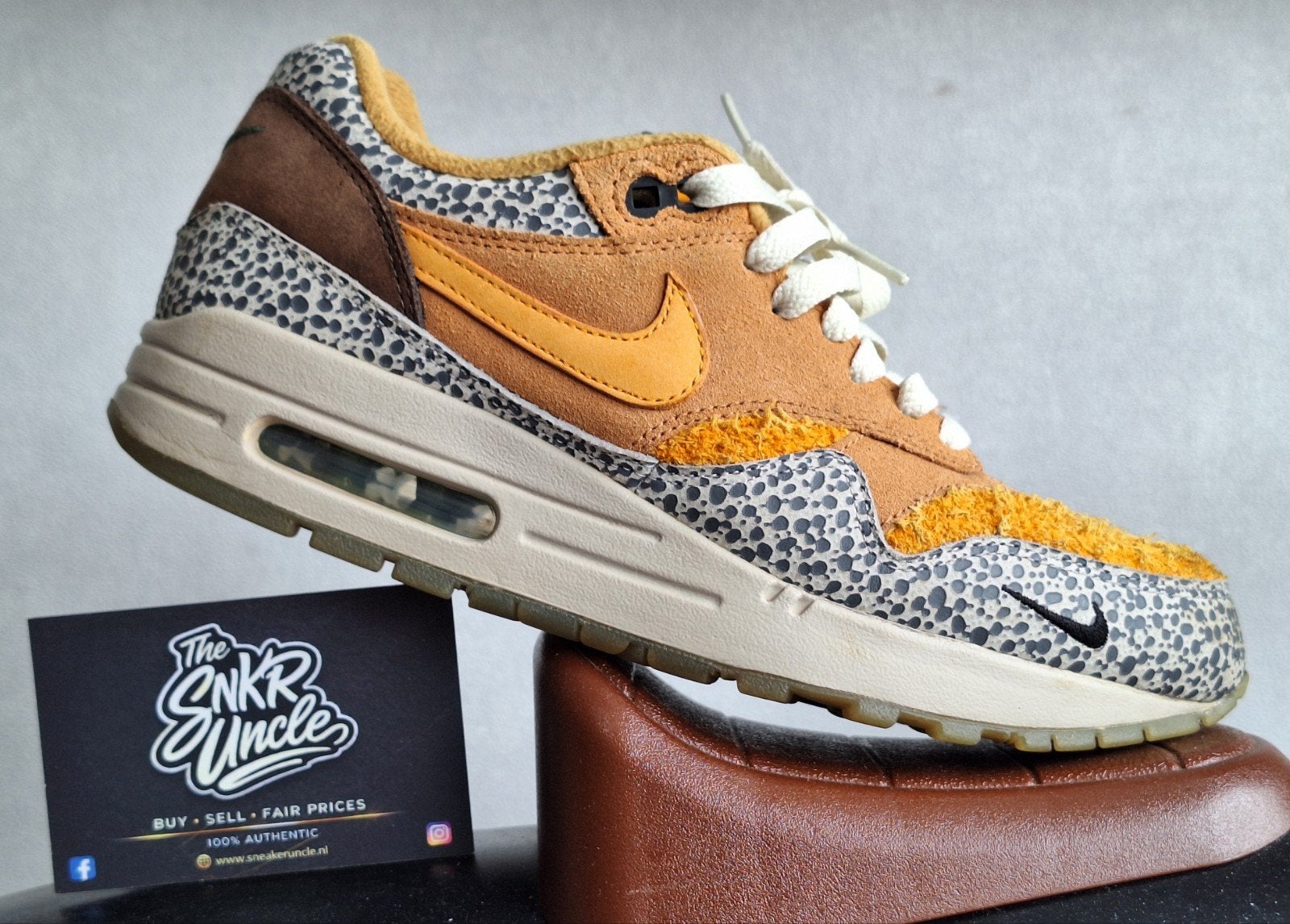 Nike air max 1 - atmos safari, 5431NV, Nike air max, Overige kleuren, Ophalen of Verzenden