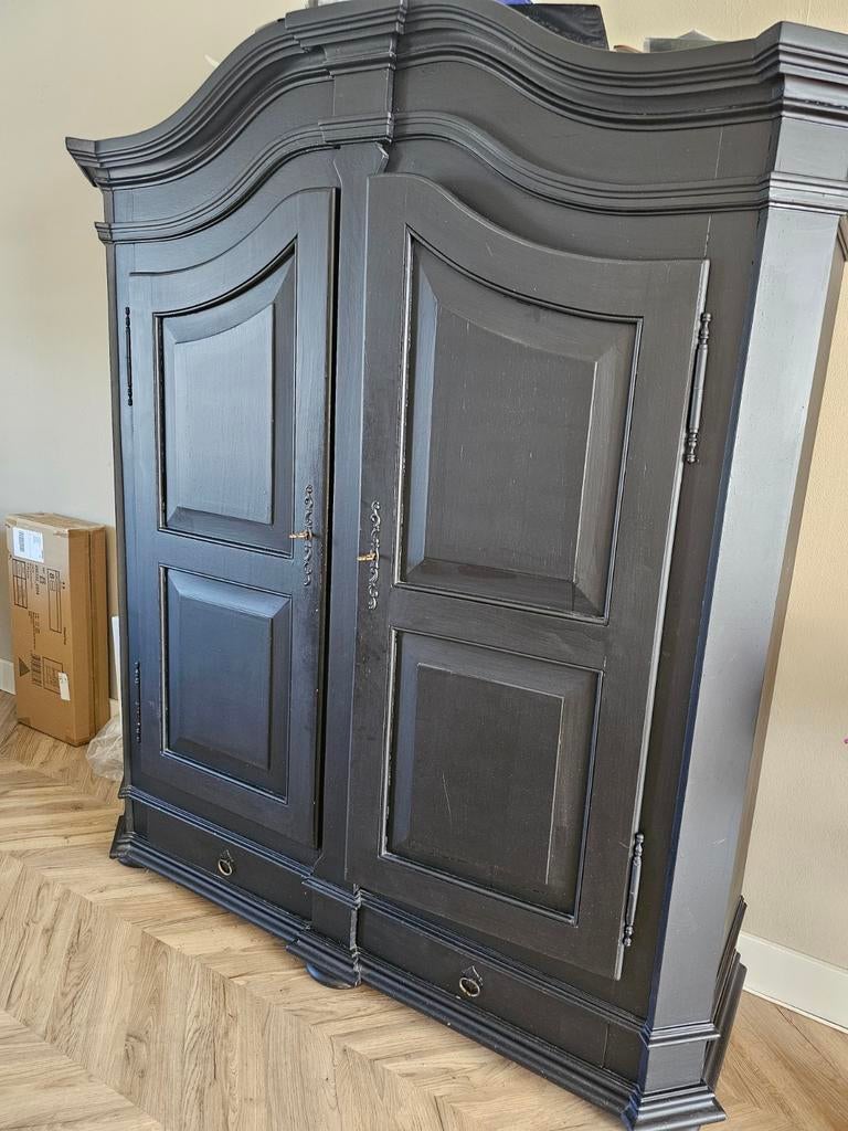 Antieke kast, Ophalen of Verzenden, Gebruikt, 25 tot 50 cm, 150 tot 200 cm