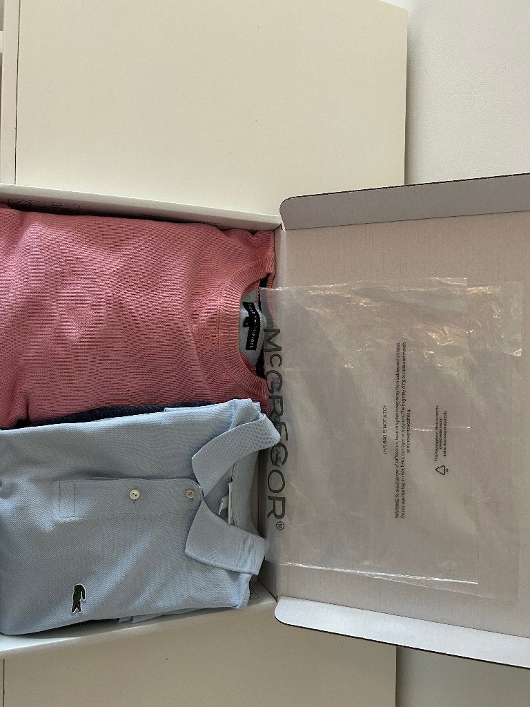 Te koop: 2 x lacoste polo en 1x Tommy Hilfiger trui, Blauw, Lacoste, Maat 56/58 (XL), Ophalen of Verzenden