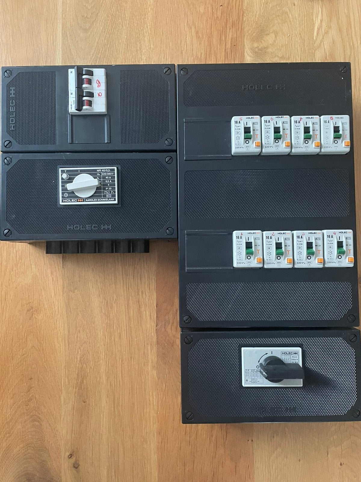 Holec (nu Eaton) Groepenkast 3 fasen, Ophalen, Gebruikt, Overige merken, Overige typen