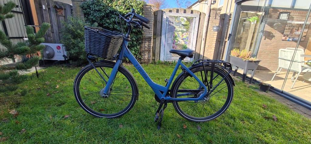 Blauwe Cortina fiets, 28 inch, 50cm frame, 4 jaar oud, Fietsen en Brommers, Fietsen | Dames | Damesfietsen, 50 tot 53 cm, Ophalen