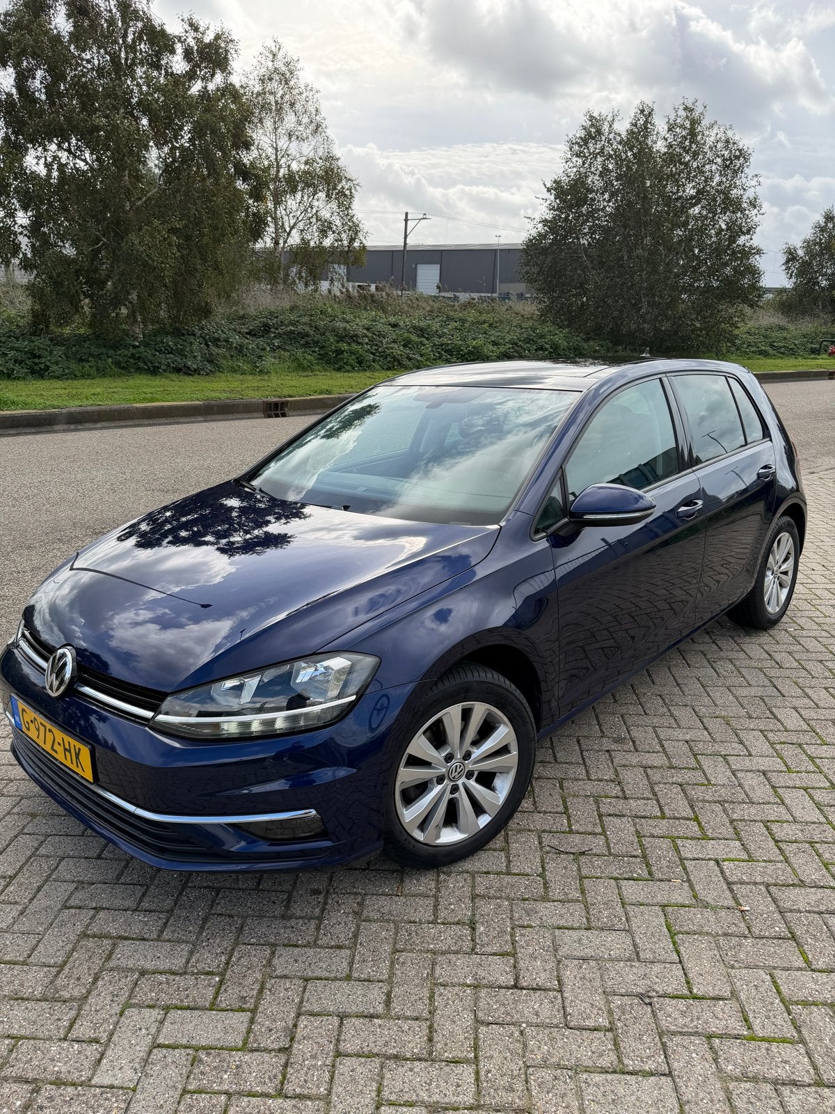 Volkswagen Golf 1.0 TSI 115pk 2019 Blauw, Blauw, 620 kg, 49 €/maand, Origineel Nederlands
