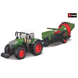 Bburago: Fendt 1050 Vario met Rooimachine, ., Tractor of Landbouw, Nieuw, Ophalen of Verzenden