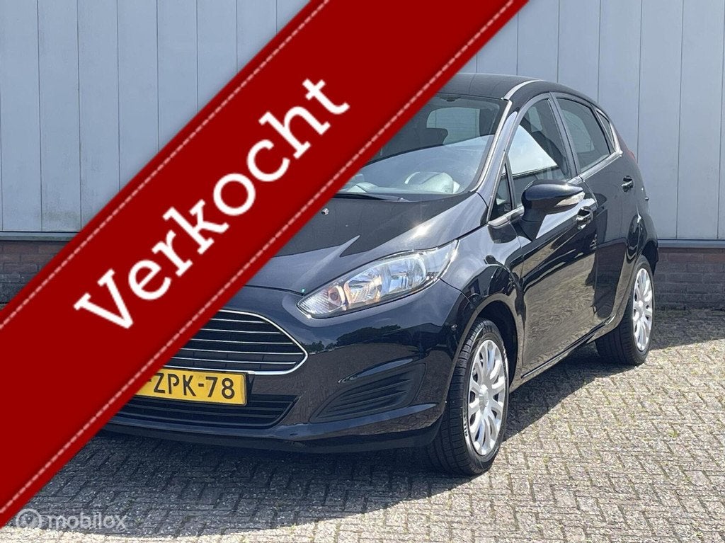 Ford Fiesta 1.0 Style 5-Drs | NL Auto | NAP | PDC | NAVI | T, Euro 5, 525 kg, Origineel Nederlands, Bedrijf
