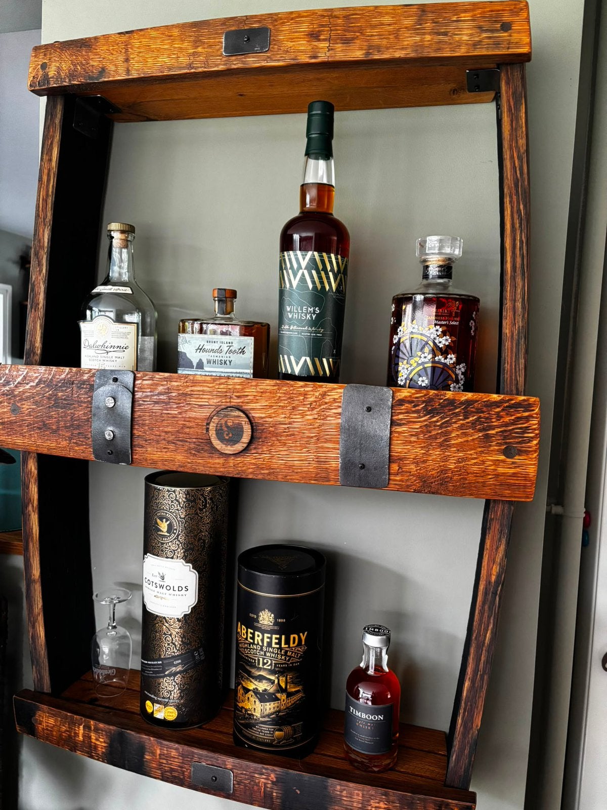 Whiskykast Cask no.3 - Handgemaakt en Uniek, Ophalen, Nieuw