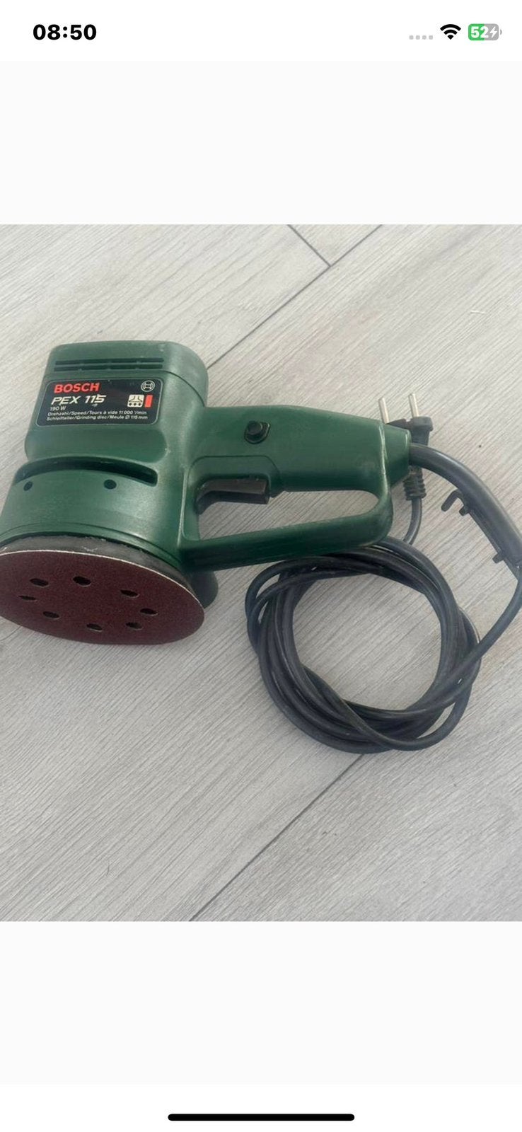 Te koop: Schuurmachine van Bosch (zo goed als nieuw, Doe-het-zelf en Verbouw, Gereedschap | Schuurmachines, Ophalen of Verzenden