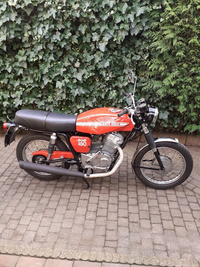Moto Guzzi Stornello 160, Motoren, Gebruikt, 160 cc, Toermotor, Handgeschakeld