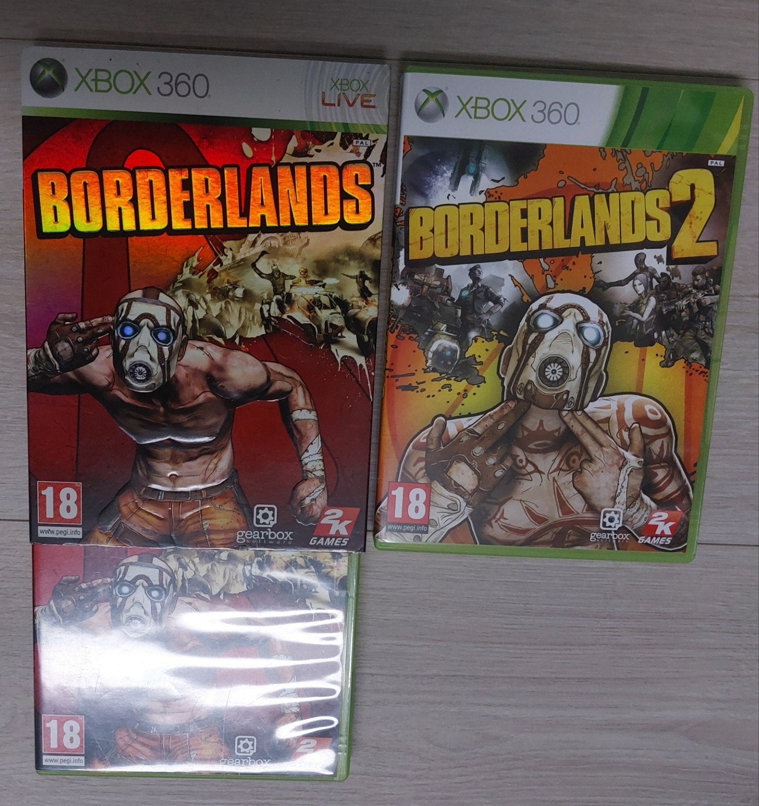 Borderlands 1 (shiny sleeve) en Borderlands 2 Xbox 360, Avontuur en Actie, Ophalen of Verzenden, Zo goed als nieuw, Eén computer