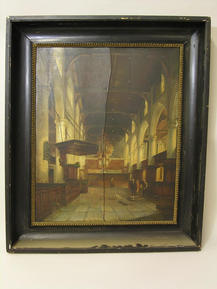 Schilderijen Restauratie, Ophalen