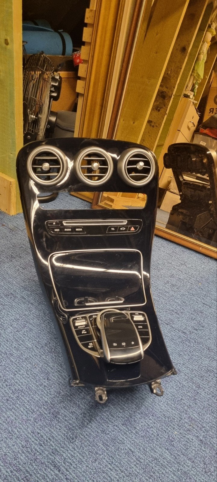 Mercedes C W205 Middenconsole met Bedieningspaneel, Ophalen of Verzenden, Gebruikt, Mercedes-Benz