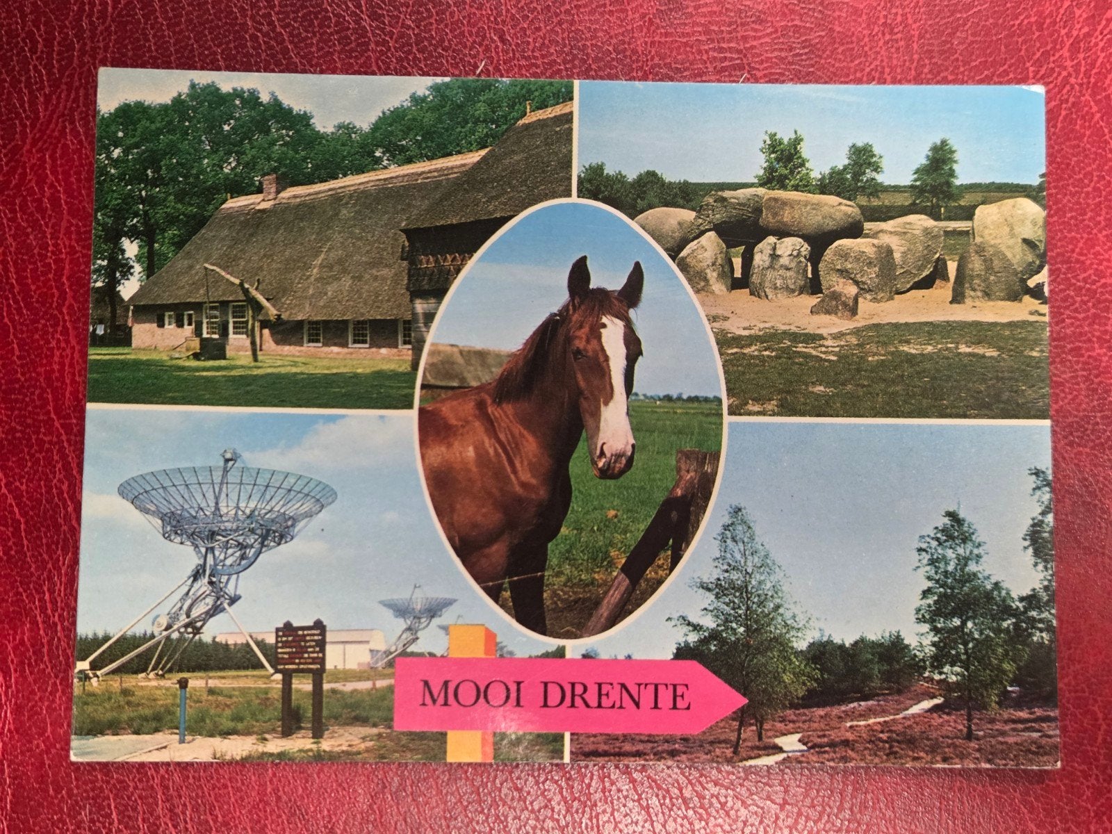 Drenthe 5-luik met Hunebed, Verzamelen, Verzenden, 1960 tot 1980, Drenthe