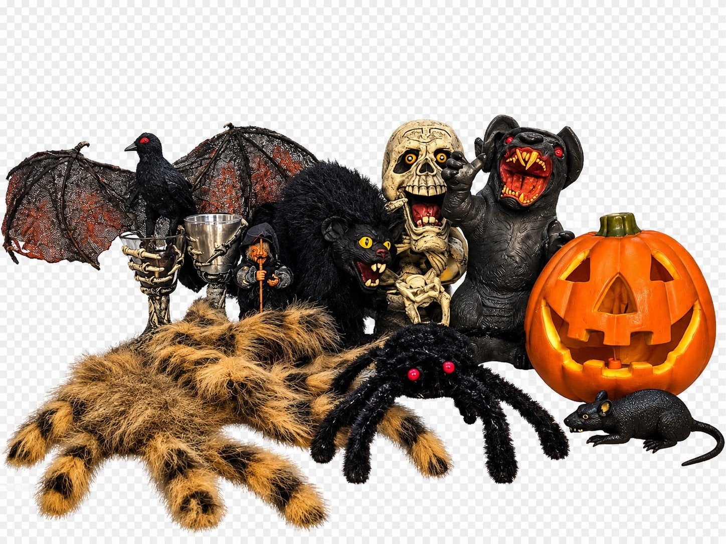 Grote set Halloween decoratie van goede kwaliteit, Ophalen, Halloween of Griezel