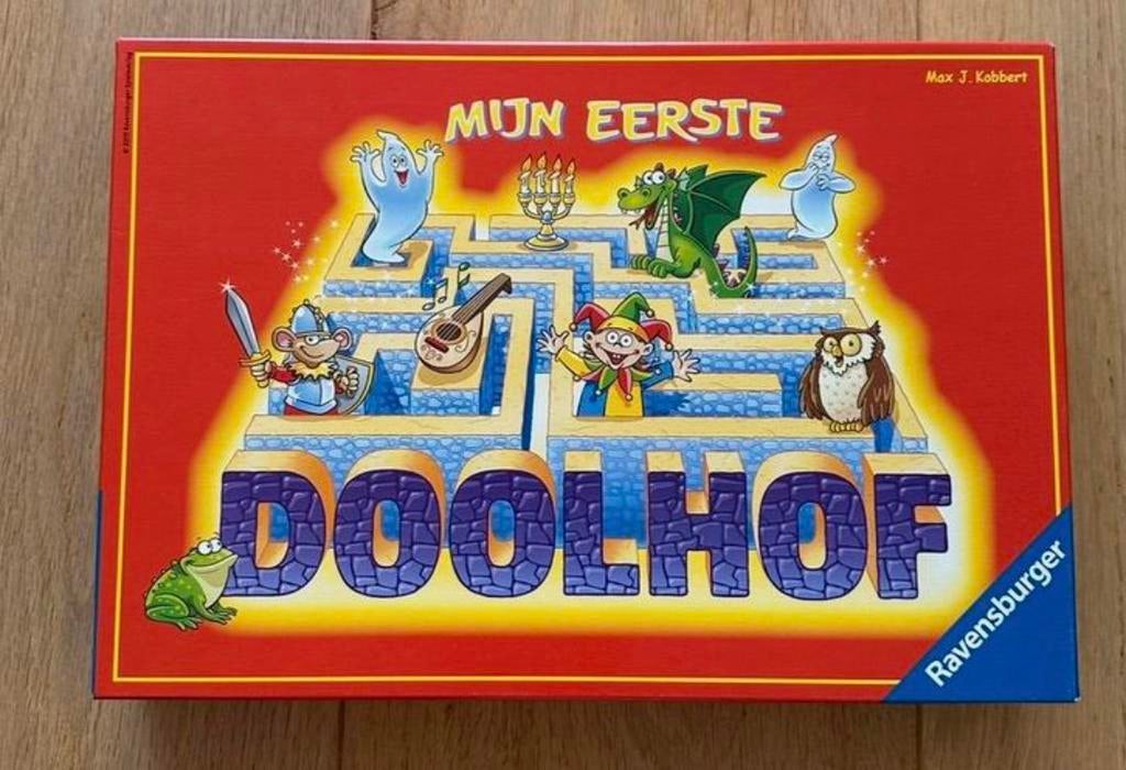 Mijn Eerste doolhof, Hobby en Vrije tijd, Gezelschapsspellen | Bordspellen, Drie of vier spelers, Ophalen, Gebruikt