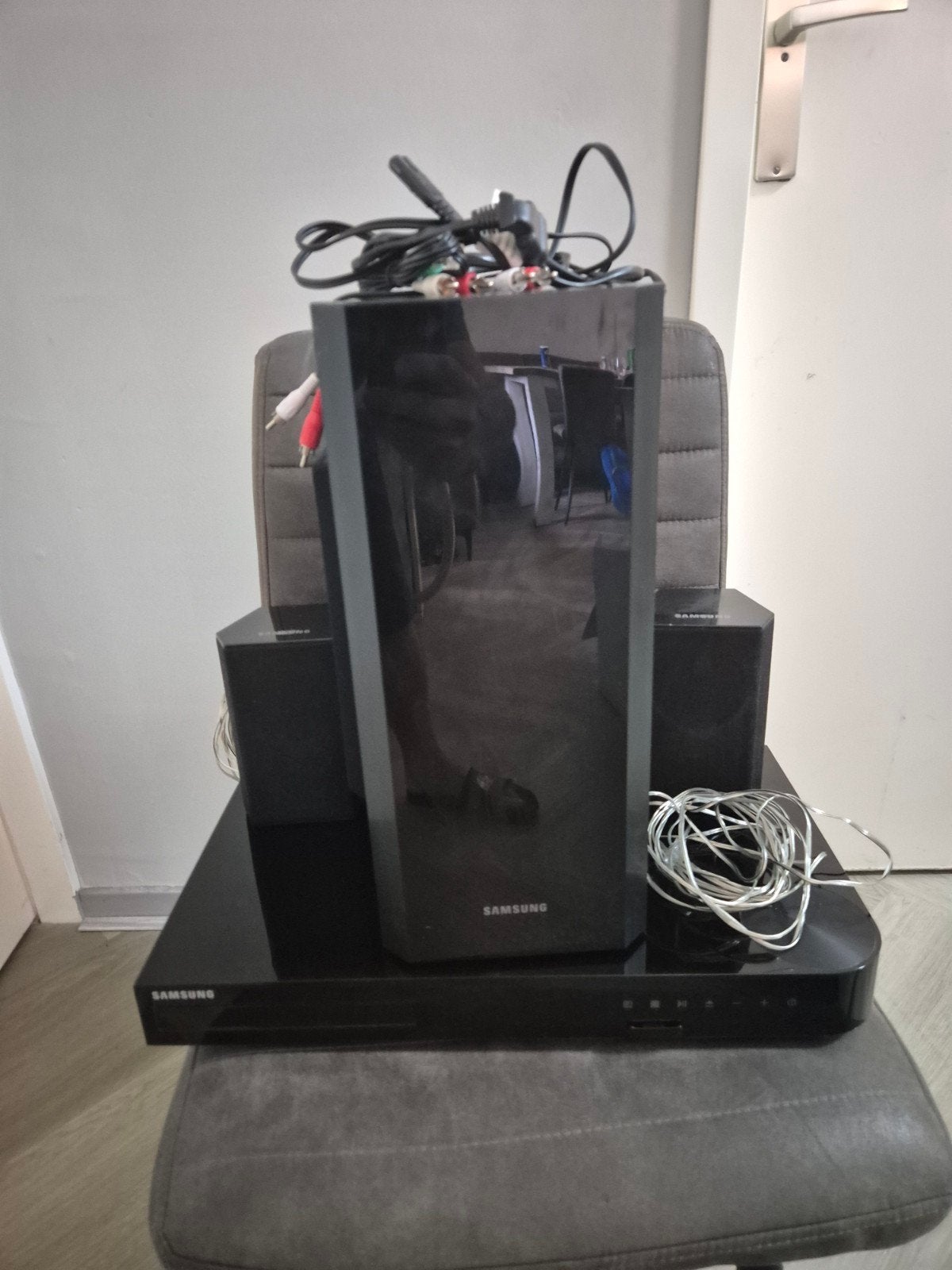 Samsung HT-F5200 Home Cinema Set met Blu-ray 3D speler, Philips, Gebruikt, 2.1-systeem, Blu-ray-speler