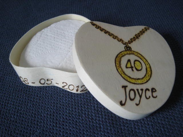TIP : leuker dan 'n cadeau-envelop ! PYROGRAFIE creamar, Ophalen of Verzenden, Nieuw, Overige typen, Overige