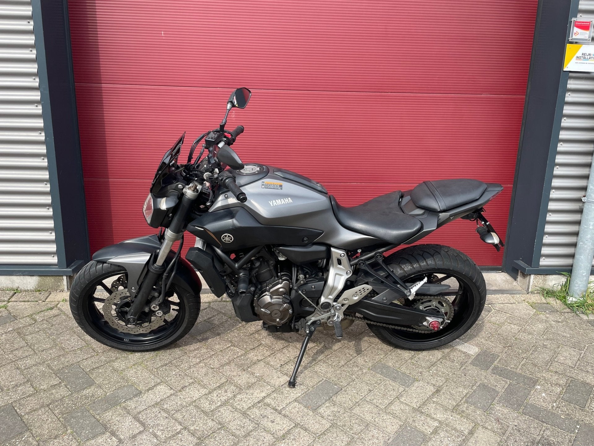 Yamaha MT-07 MT 07 Lage tellerstand, Bedrijf, Meer dan 35 kW, Toermotor, I.G. Hoogendijk