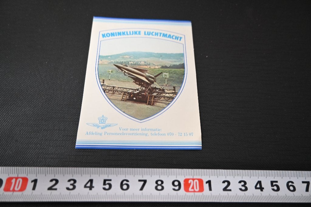 sticker Leger Koninklijke Luchtmacht LL1866, Verzamelen, Stickers, Ophalen of Verzenden, Zo goed als nieuw