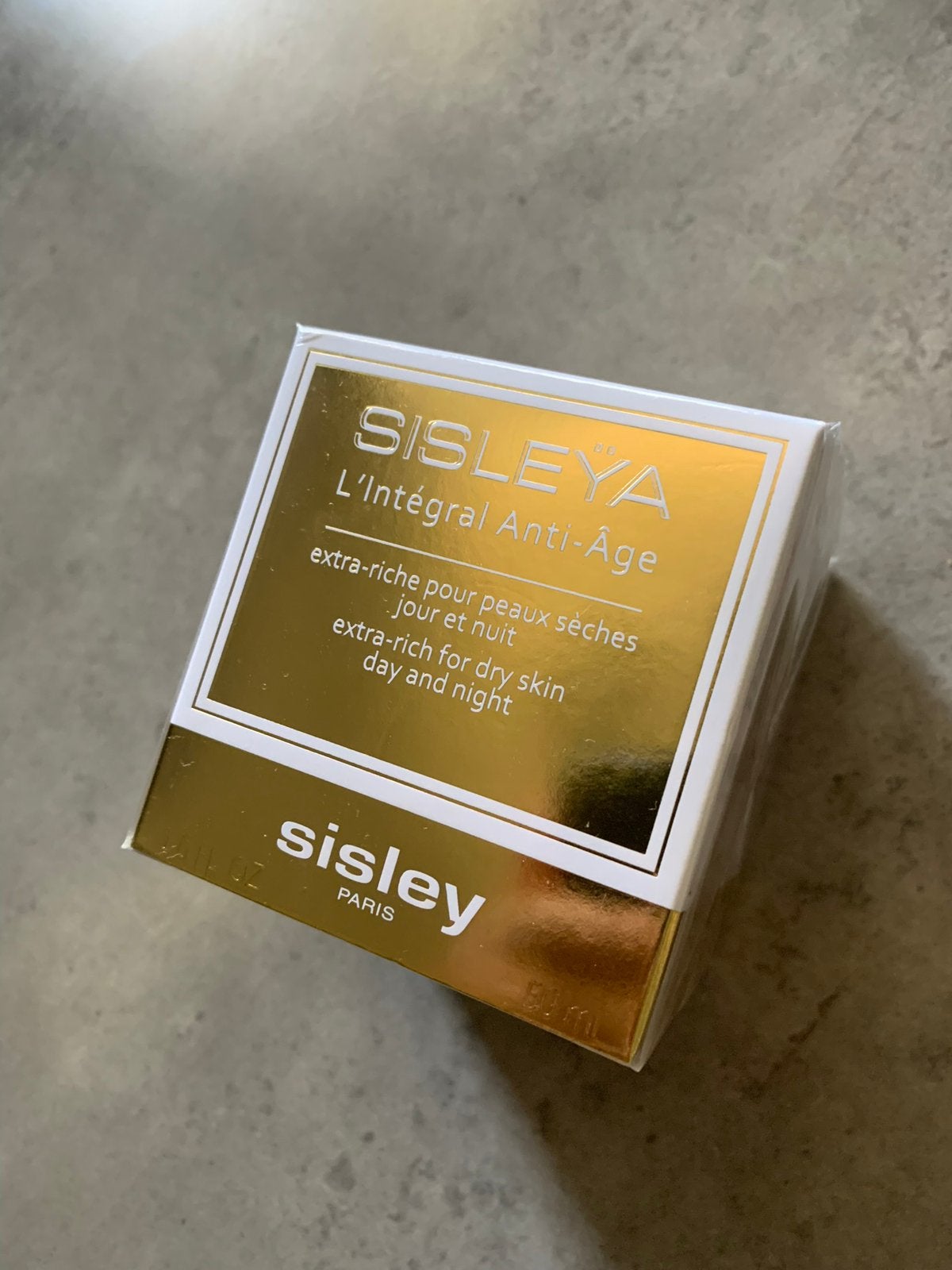 Sisley L’integral Anti Age Day & Night (dry skin), Ophalen of Verzenden, Zo goed als nieuw, Gehele gezicht