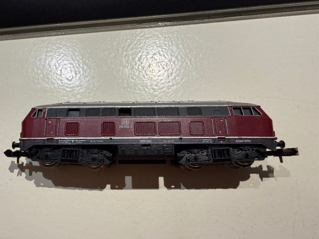 Minitrix 2959 Diesel, Gebruikt, Trix, Ophalen of Verzenden, Analoog