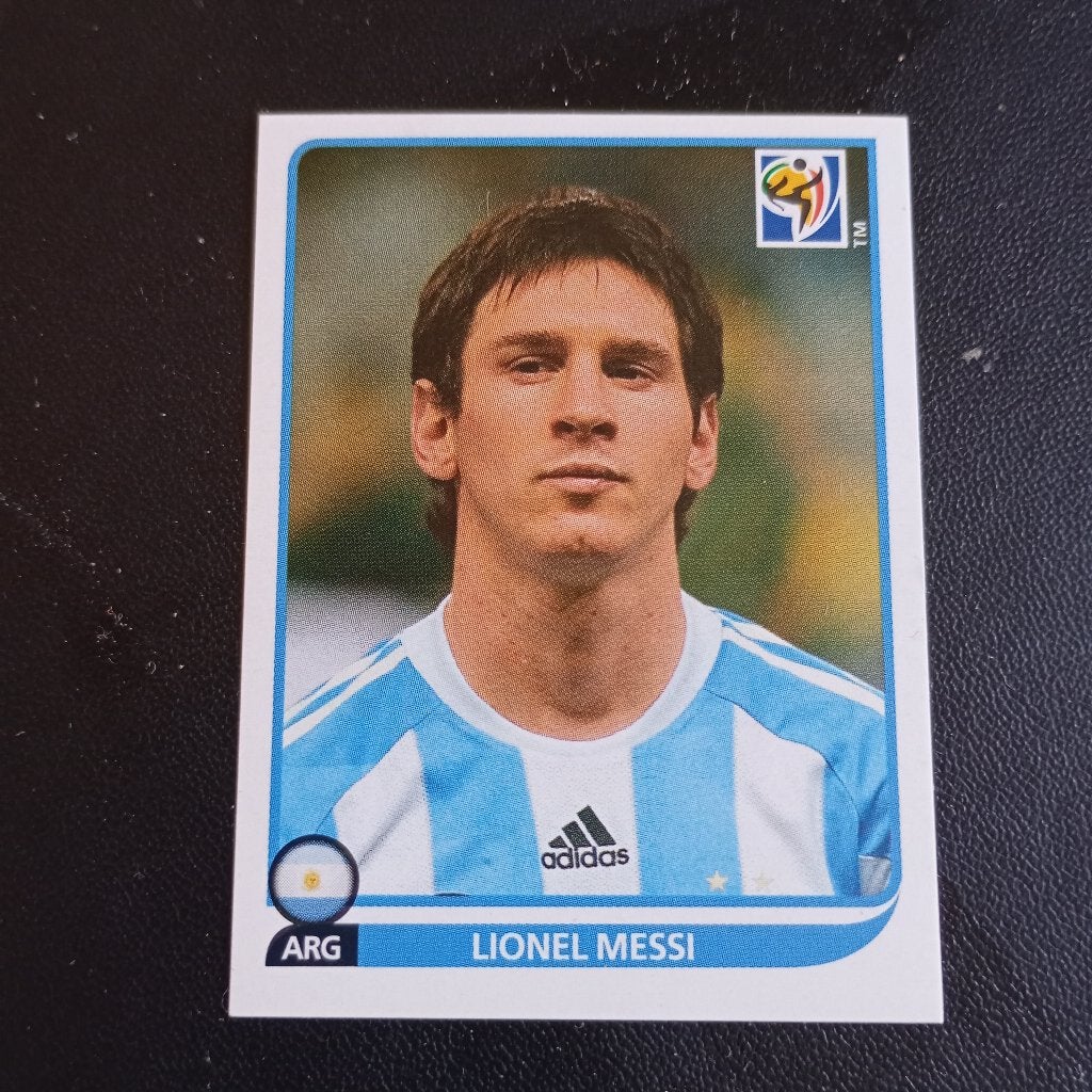 Panini Messi 2010, Verzamelen, Ophalen of Verzenden, Zo goed als nieuw, Buitenlandse clubs, Poster, Plaatje of Sticker