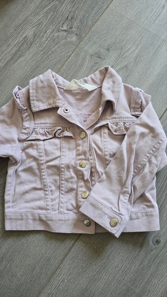 Spijkerjasje maat 98, Kinderen en Baby's, Kinderkleding | Maat 98, Ophalen, Zo goed als nieuw, Meisje, Jas