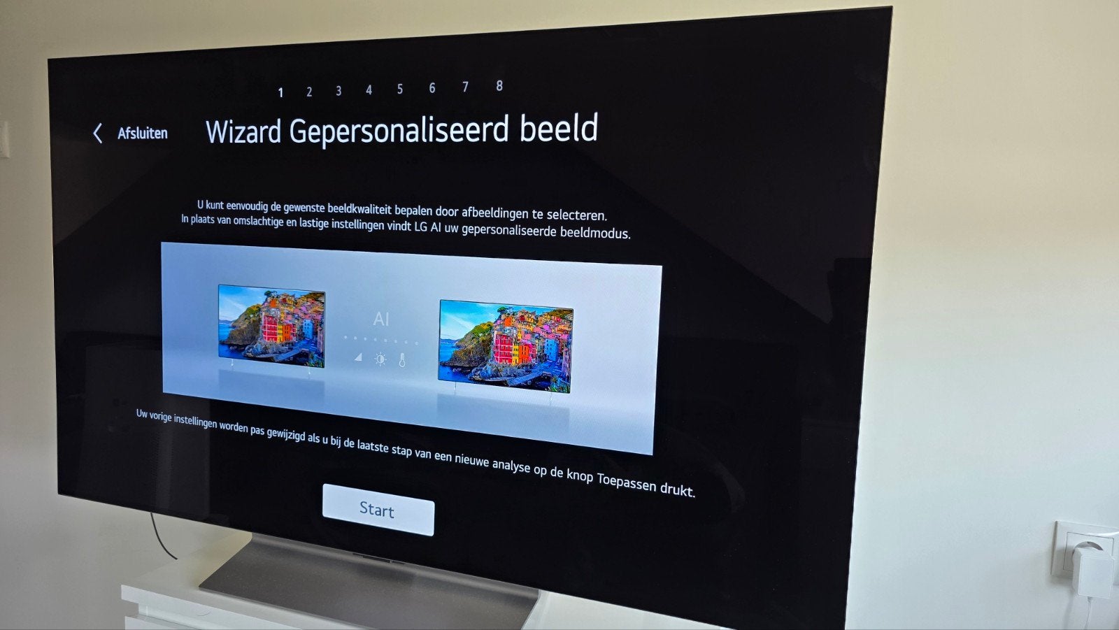 LG OLED 55C25L 4K Smart TV Dolby-vision, Ophalen, OLED, Zo goed als nieuw, 100 cm of meer
