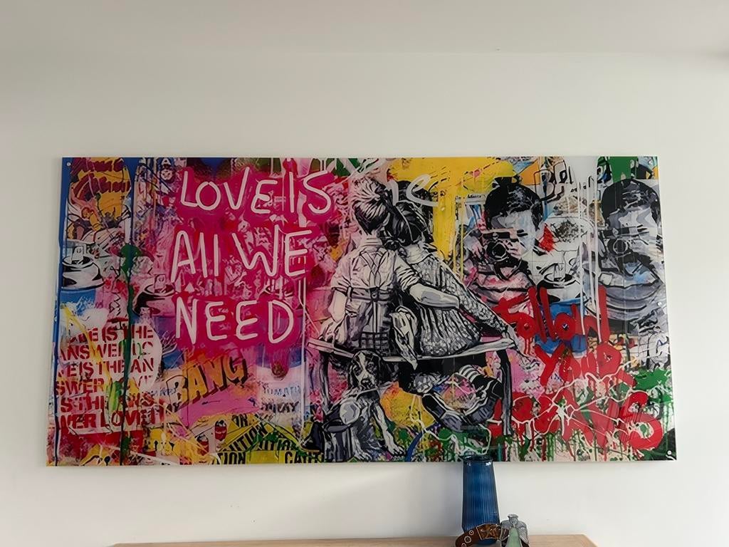 BANKSY KUNSTWERK, Ophalen