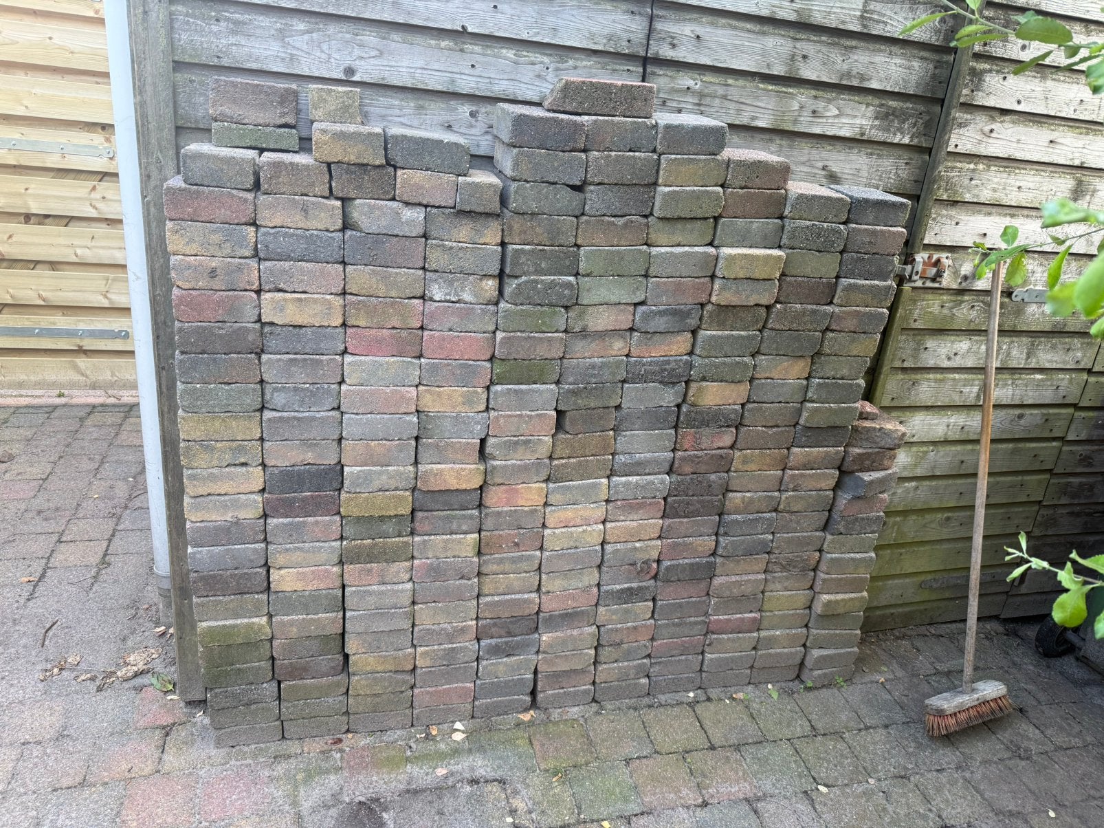 Tegels, Tuin en Terras, Ophalen, Gebruikt, Beton, Terrastegels