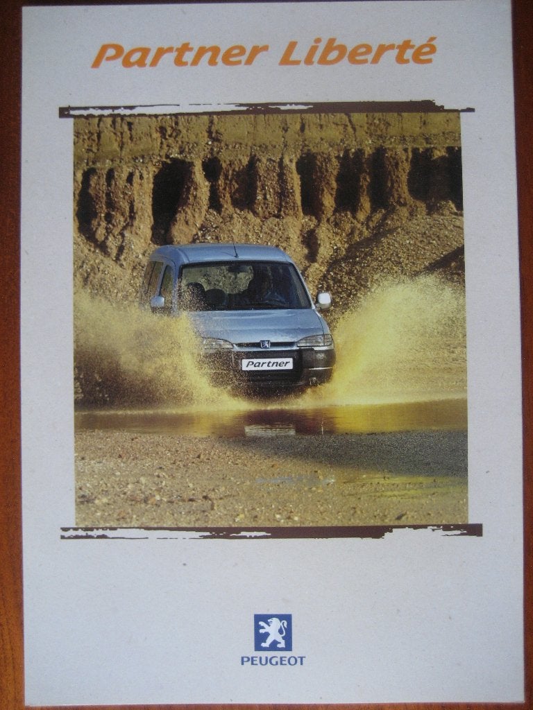 Peugeot Partner Liberté (nov. 2000), Ophalen of Verzenden, Nieuw, Peugeot